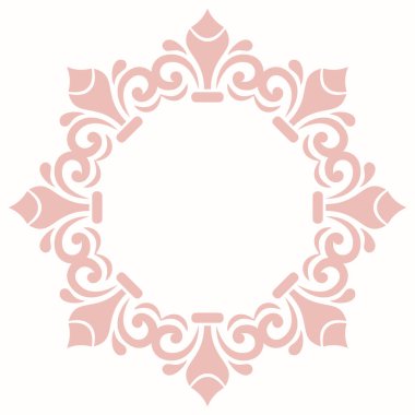 Çeşitli Arabesk 'lerle Klasik Vektör Güzel Desen