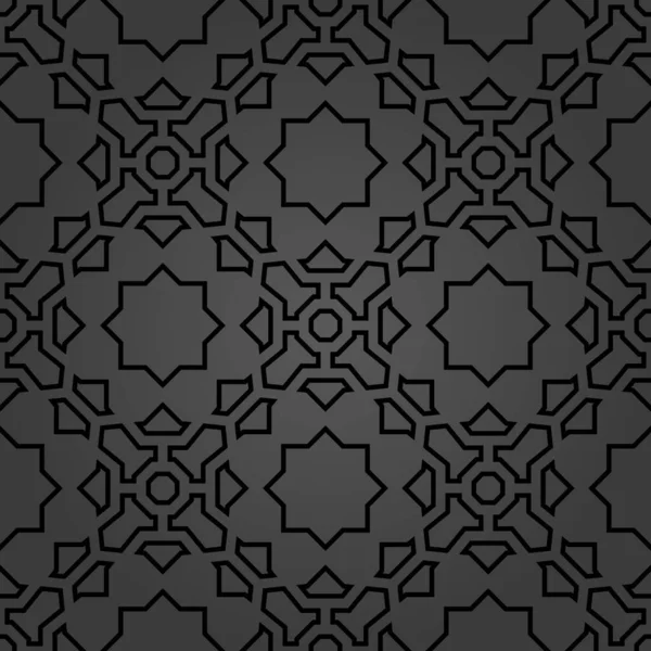 Σύγχρονη Seamless Vector Pattern σε αραβικό στυλ — Διανυσματικό Αρχείο