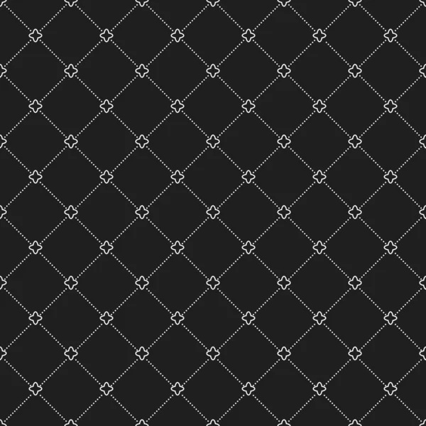带点缀Rhombuses的无缝几何矢量模式 — 图库矢量图片
