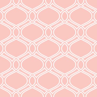 Geometrik Kusursuz Vektör İnce Şablon. Klasik Süs