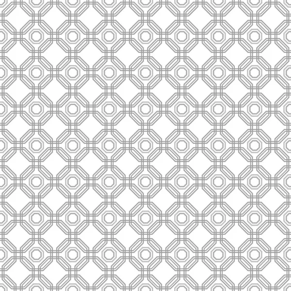 Seamless Vector Abstract Pattern With Octagonal Shapes — Stock Vector