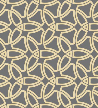 Arap Biçiminde Modern Kusursuz Vektör Deseni