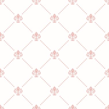 Birkaç Kraliyet Zambağı ile Kusursuz Vektör Deseni