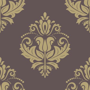 şark sorunsuz vektör desen. arka plan