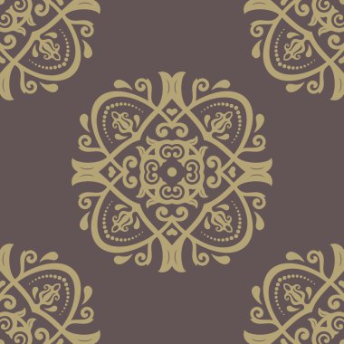 şark sorunsuz vektör desen. arka plan