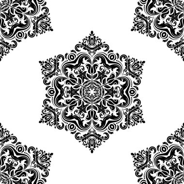 şark sorunsuz vektör desen. arka plan