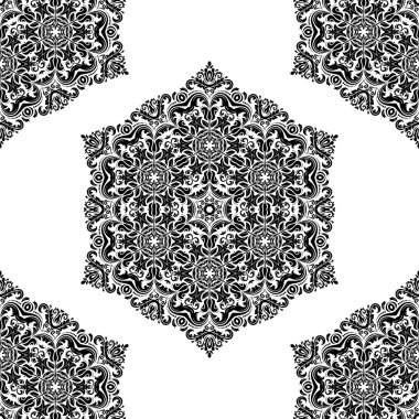 şark sorunsuz vektör desen. arka plan