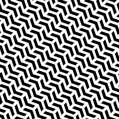 Geometrik Kusursuz Vektör Soyut Deseni