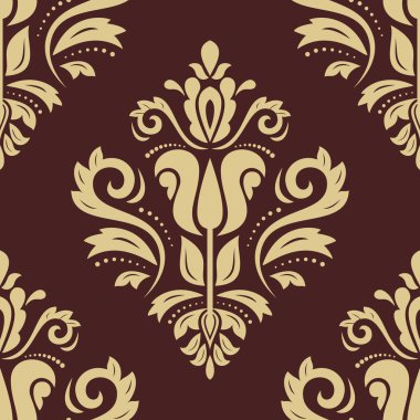 şark sorunsuz vektör desen. arka plan