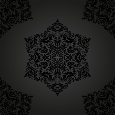 şark sorunsuz vektör desen. arka plan