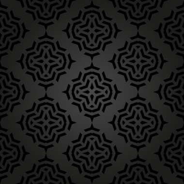 Geometrik Kusursuz Vektör Soyut Deseni