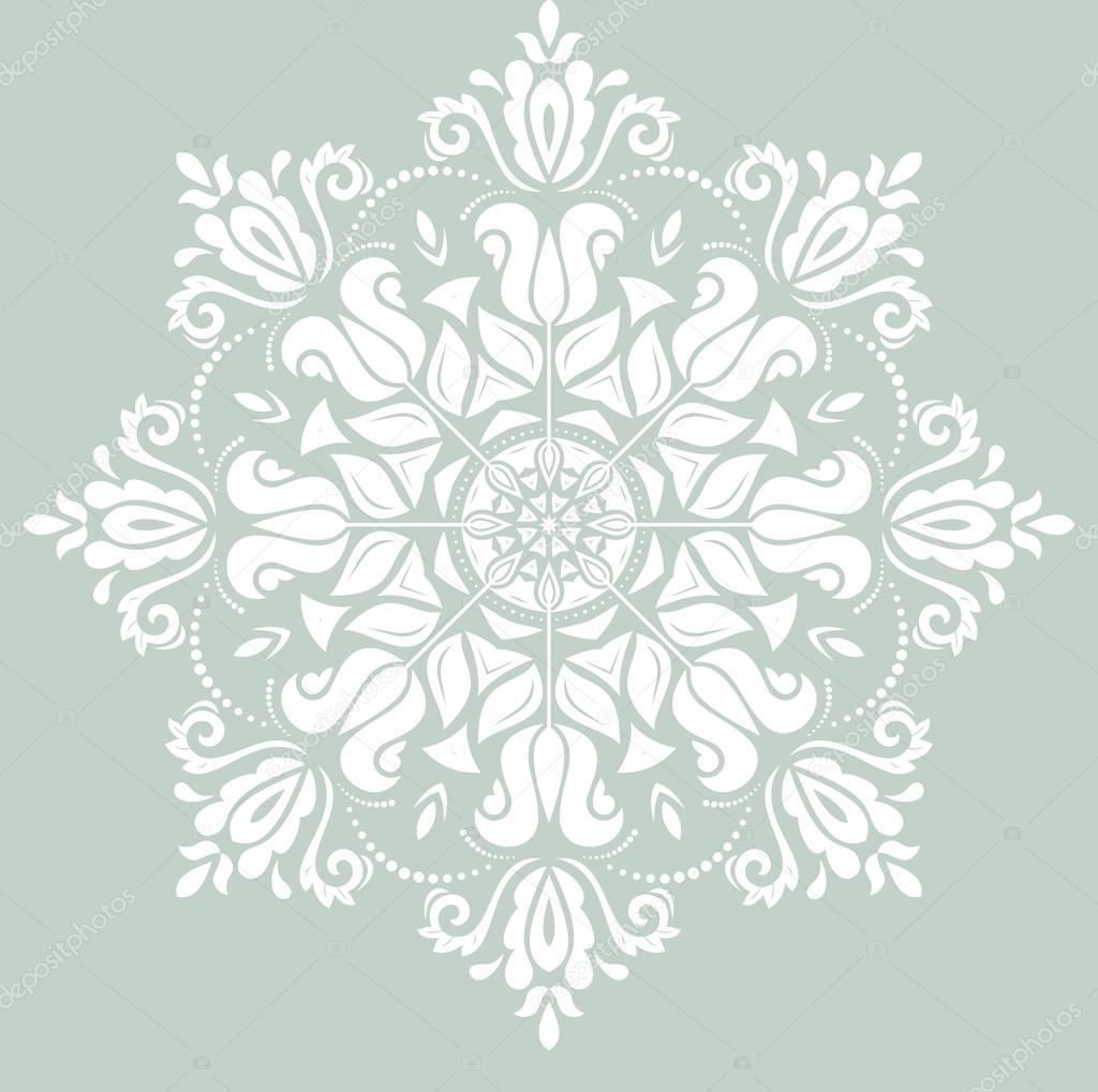 Orient Vector Pattern. Abstract Background