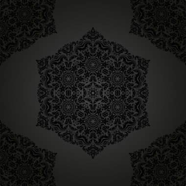 şark sorunsuz vektör desen. arka plan