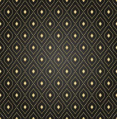 Geometrik Kusursuz Vektör Soyut Deseni