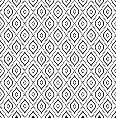 Geometrik Kusursuz Vektör Soyut Deseni
