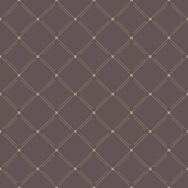 Geometrik Kusursuz Vektör Soyut Deseni