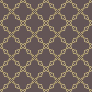 Geometrik Kusursuz Vektör Soyut Deseni