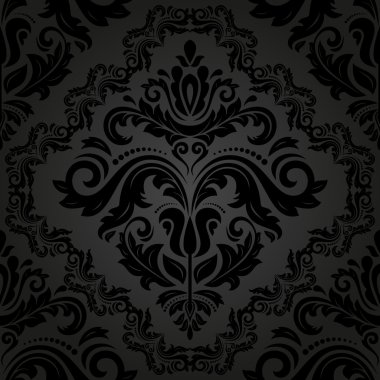 çiçek sorunsuz vektör desen. arka plan şark