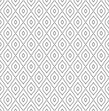 Geometrik soyut dikişsiz vektör deseni