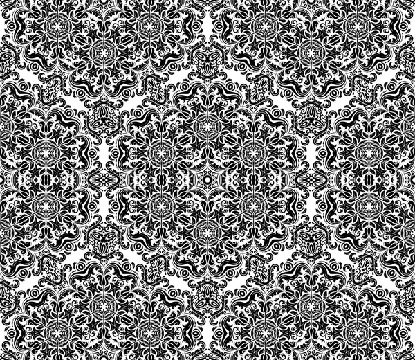 Floral naadloze vector patroon. oriënteren abstracte achtergrond — Stockvector