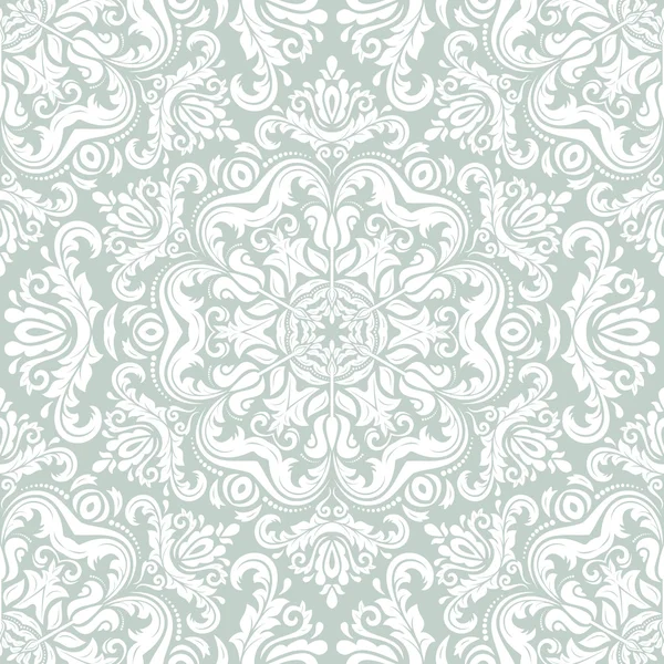 damasko sorunsuz vektör desen. arka plan şark