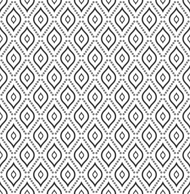 Geometrik soyut dikişsiz vektör deseni