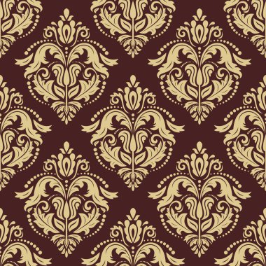 çiçek sorunsuz vektör desen. arka plan şark