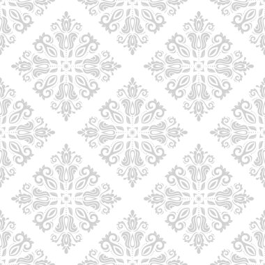 damasko sorunsuz vektör desen. arka plan şark
