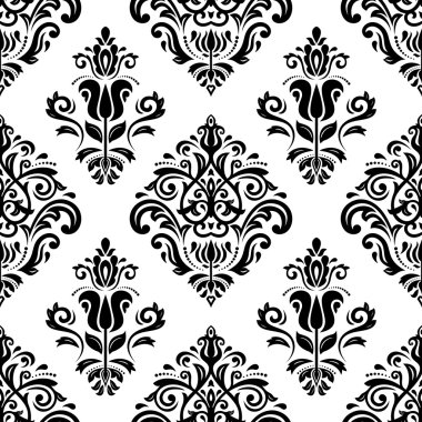 çiçek sorunsuz vektör desen. arka plan şark