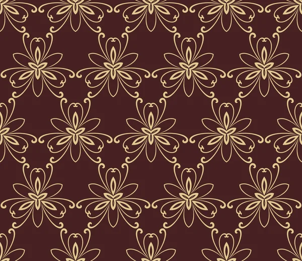 Blomster sømløse mønster. Orientere abstrakt baggrund - Stock-foto