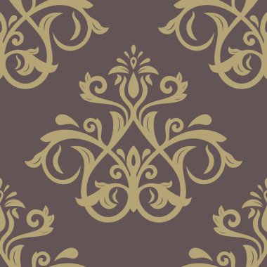 Damasko Seamless modeli. Şark arka plan