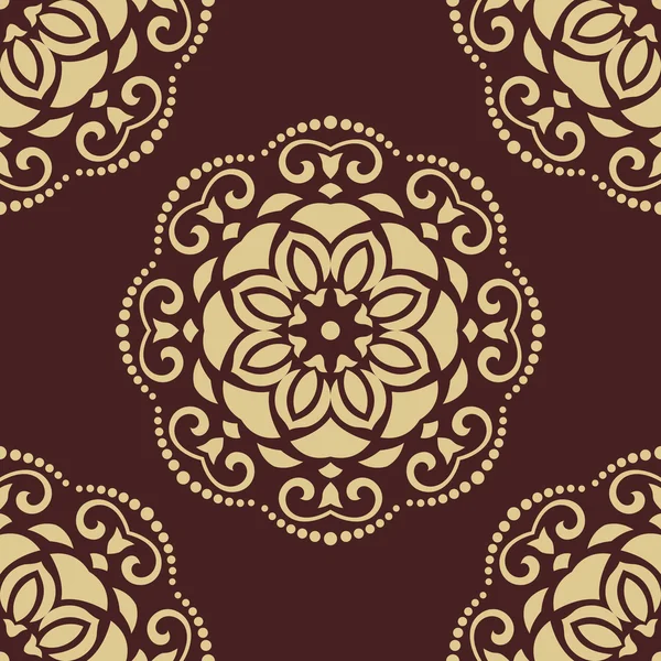 Damask Seamless  Pattern. Orient Background — Stock Photo, Image