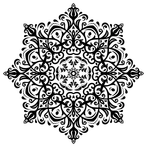 Дамаських векторного малюнка. орієнтувати фону — стоковий вектор