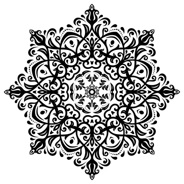 "Damask Vector Pattern". Ориентир — стоковый вектор