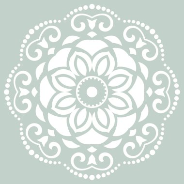 Damasko Seamless modeli. Şark arka plan