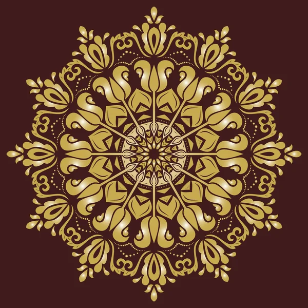 "Damask Vector Pattern". Ориентир — стоковый вектор