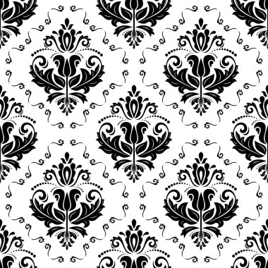 çiçek sorunsuz vektör desen. arka plan şark