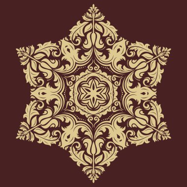 çiçek vektör desen. arka plan şark