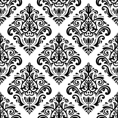 çiçek sorunsuz vektör desen. arka plan şark