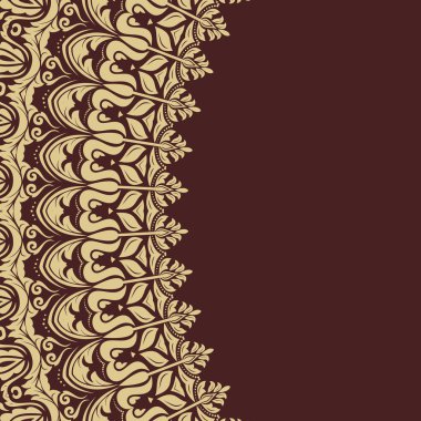 damasko vektör desen. arka plan şark