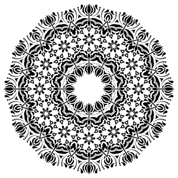 "Damask Vector Pattern". Ориентир — стоковый вектор