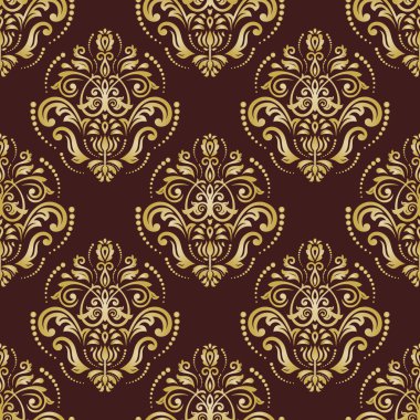 şark sorunsuz vektör desen. arka plan