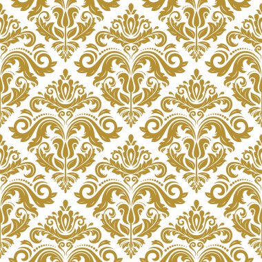 Damasko Seamless modeli. Şark arka plan