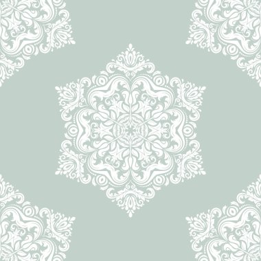 Damasko Seamless modeli. Şark arka plan
