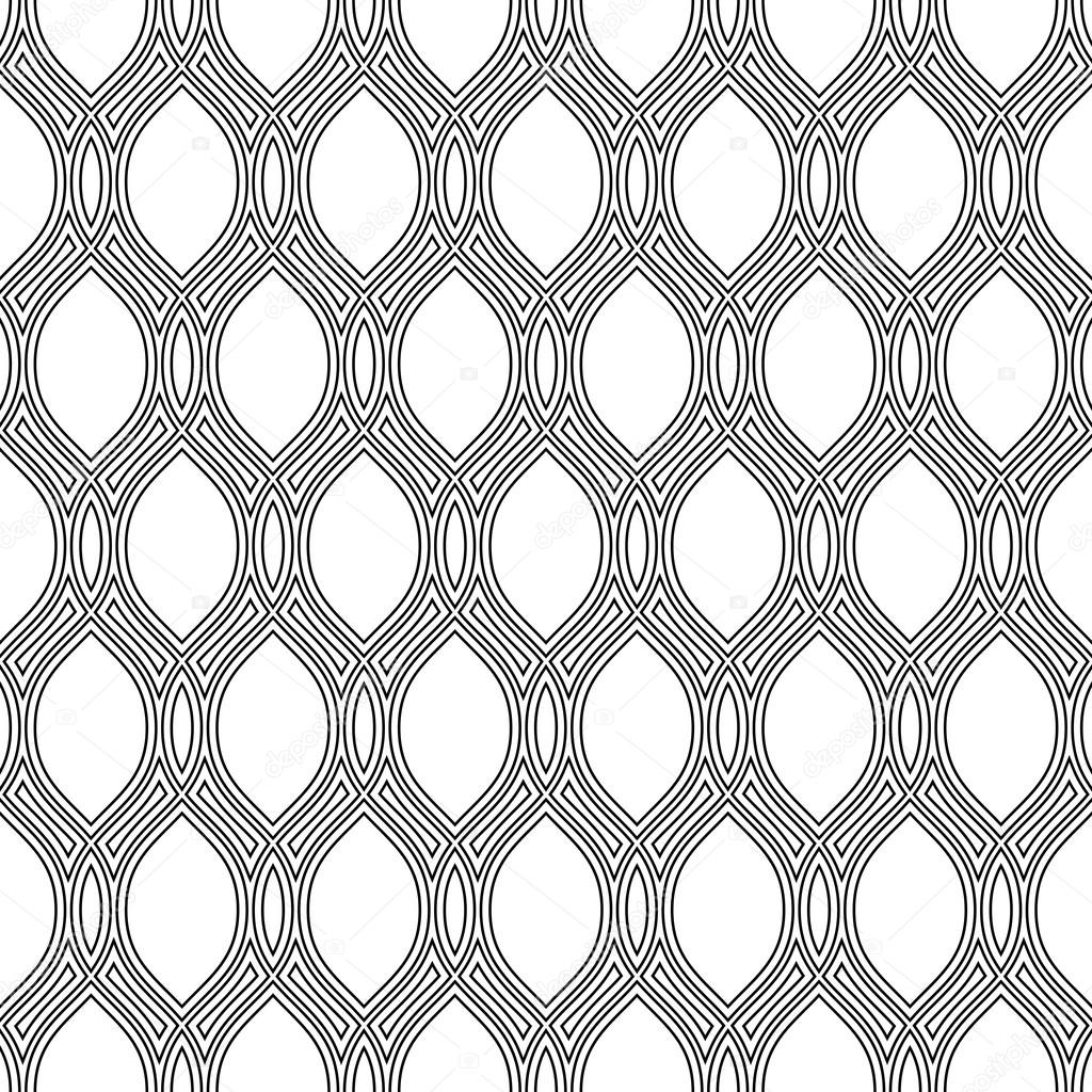 Geometric Abstract Seamless Vector Pattern
