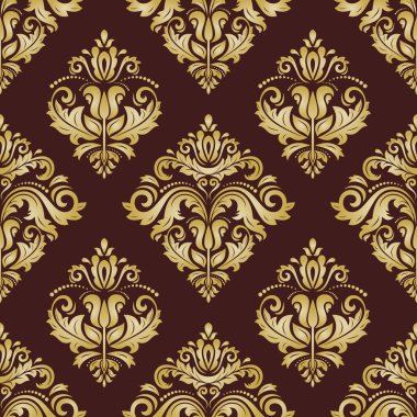 şark sorunsuz vektör desen. arka plan