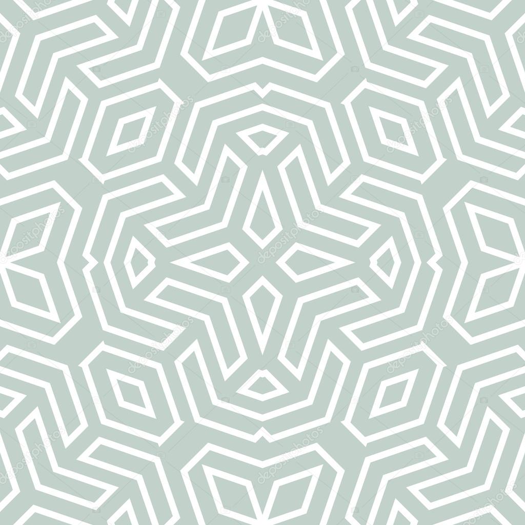 Geometric Seamless Vector Abstract Pattern