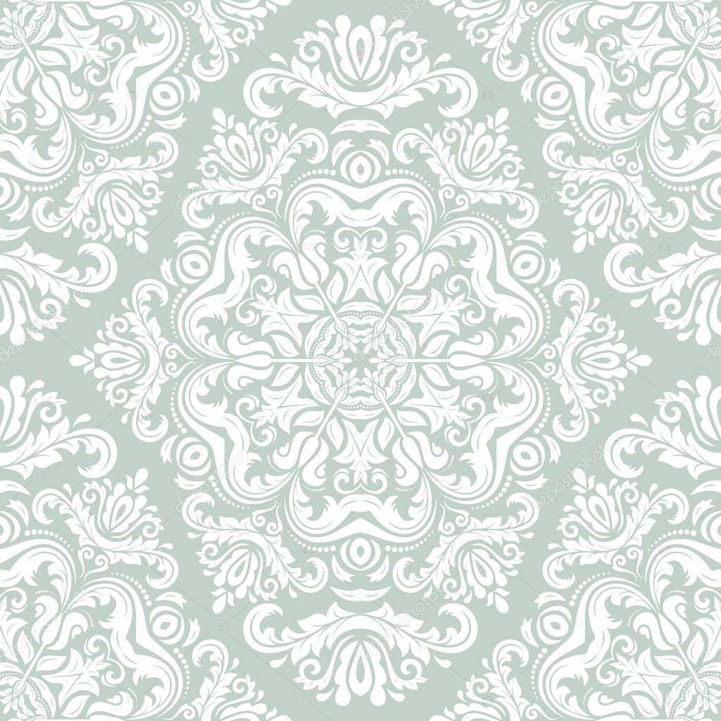 Orient Seamless Vector Pattern. Abstract Background