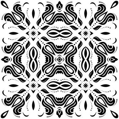 Geometrik soyut dikişsiz vektör deseni