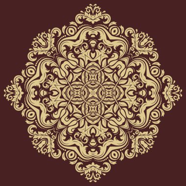 çiçek vektör desen. arka plan şark